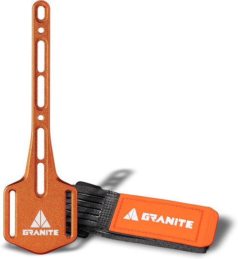 Granite XE Bike Bottle Cage Mount Strap for Tools and Inner Tubes (Orange)
