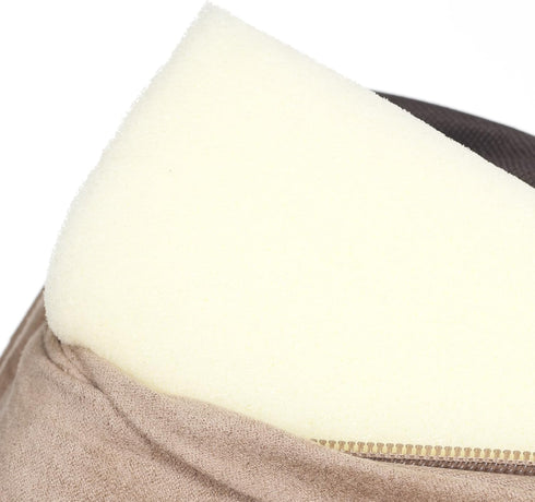 PETMAKER Orthopedic Memory Foam Pet Bed with Bolster for Medium Dogs