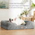 Bedsure Orthopedic Dog Bed for Medium Dogs, Waterproof Sofa Bed with Removable Washable Cover, Grey