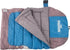 DOGHELIOS 'Trail-Barker' Multi-Surface Travel Pet Dog Bed Mat, Water-Resistant, BlackShark Technology, Blue, Dark Grey