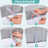 Guinea Pig Cage Liner, Waterproof Bedding with Tarp Bottom for C&C Grids, 47 * 24 inches for Guinea Pig and Bunny