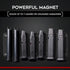 Ammunition Ammo Keeper MG Magnetic Holder for Gun Magazines and Clips, Organize Mount in Your Gun Safe, Locker Cabinet