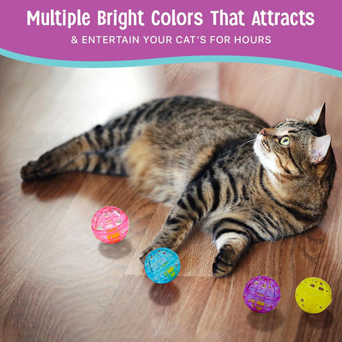 SPOT Ethical Products Lattice Balls Cat Toy, 3 Pack