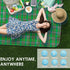 55x40in, Packable Beach Picnic Blanket, Sandproof Waterproof Camping Blankets Large, Outdoor Sandfree Foldable Mat