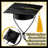 Dog Graduation Cap and Gown Costume Class of 2024, Washable Dog Graduation Shirt with Pet Graduation Hat for Dog Cat