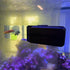 Mag-Float Small Black Stealth Glass Magnet Aquarium Scraper Cleaner with Blade - Floating Magfloat Magnetic Cleaning