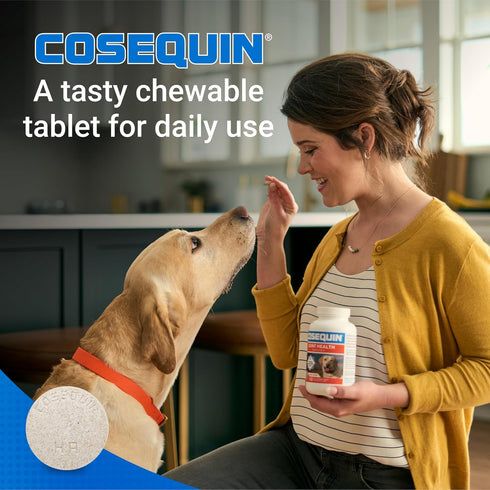 75 Count Nutramax Cosequin for Dogs Joint Health Supplement, Contains Glucosamine for Dogs, Plus Chondroitin, MSM