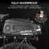 West Biking Bike Rear Seat Bag, Double Water Resistant Zipper Bicycle Trunk Pannier, 8.6L Capacity