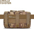 Tactical Molle Admin Pouch - Utility EDC Tool Pouch Bag for Backpack Strap, Battle Belt Accessories