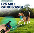 My Pet Command 1.25 Mile Dog Training Extra Remote, Waterproof Rechargeable Shock Collar, Vibrate Tone Flashing Beacon