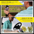 STICKIT Magnetic Rangefinder Strap - Strong Magnet for Golf Carts and Clubs, Size Adjustable