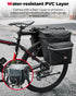 KEMIMOTO Bike Bag Panniers for Bicycle Rear Rack, 34L Capacity Water Resistant Storage Saddle Bag, Black