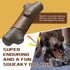 Indestructible Dog Chew Toys for Aggressive Chewers - Tough Rubber Log-Branches for Dogs