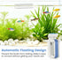 2 0.45-0.66 inch AQQA Aquarium Magetic Glass Cleaner Brush with Detachable Scrapers Floating Fish Tank Cleaning Tools