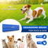EasyGroomer Deshedding Brush for Dogs Cats | Blue | Undercoat Tool for Large and Small Pets