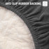 nanbowang Waterproof Dog Bed Covers, Washable Pet Hair Easy to Remove Quilted Pillow Cover for Dog/Cat (20X30X6