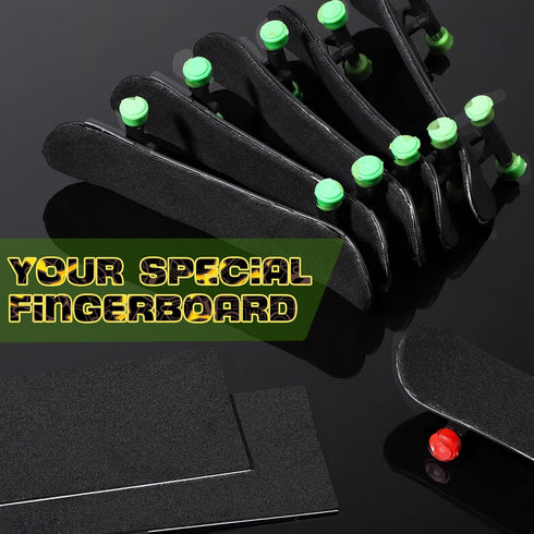100 110x36mm Tinlade Pcs Fingerboard Grip Tape, No-Slip Foam Grip Tape for Finger Skateboards, Fingerboard Accessories