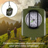 Hiking Compass for Survival, Waterproof Durable Pocket-Sized Tactical Compass with Lanyard & Pouch for Navigation