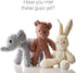 Pet Passion Durable Cotton Dog Toys with Coconut Fill - Bunny Design