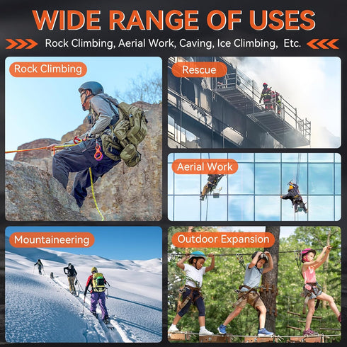 Rescue Figure 8 Descender Climbing Gear, 35KN/3500kg 7075 Aluminum Alloy Rigging Plate for Climbing and Rappeling