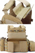 Tactical Vest Survival Vest, Adjustable Outdoor Safety Protection Hunting Vest for Tactical Cosplay