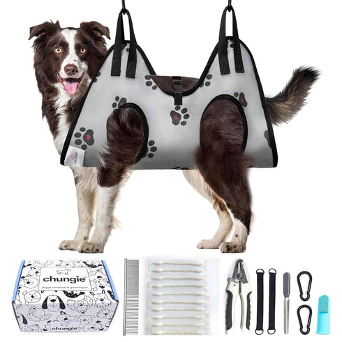 Dog Grooming Hammock for Dogs Dog Restraint for Nail Trimming with Pet