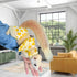 Magnoloran 2PCS Washable Squirrel Diapers - Reusable Small Pet Diapers with Strong Hook and Loop Leak-Proof Urine Wet