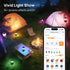 1000LM, 2700K-6500K 16 Dimmable Consciot Smart RGBTW Battery Powered LED Lantern with APP Control, Tunable White