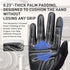 Full Finger Workout Gloves Weight Lifting Touchscreen for Men Women with Padding, Full Hand Gym Exercise Gloves Male