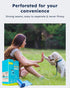 9x13, 120 (8 Wooflinen Unscented Compostable Dog Poop Bags Leak-Proof Dog Poop Bags Rolls Large Durable, Easy Tear Made