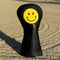 Funny Happy Smile Emoji Driver Headcovers | Smiley Face Club Covers with Rubber Magnet for Secure Positioning