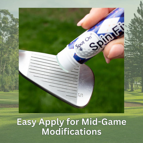 Golf Anti-Slice/Anti-Hook Compound for Clubs, Spin Fix Improves Ball Control, Boosts Distance, Made in USA