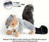PuprPals Dog Toy Puppet with Tough Padding for Safe Interactive Play, Boredom-Busting Training and Exercise