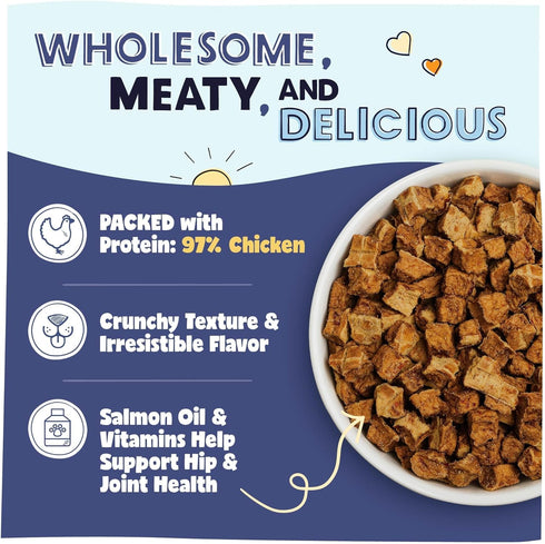 Pawstruck All Natural Air Dried Dog Food with Real Chicken - Grain Free, Made in USA, Non-GMO, High Protein Limited
