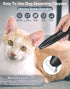 Dog Clippers for Grooming, 2 Speed Low Noise Cordless Trimmer for Small Pets, Rechargeable Hair Clippers (Black)