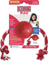 KONG Ball with Rope - Durable Fetch Toy for Easy Throwing, Tug, Playtime & More for Small Dogs