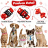 100 Pcs Adjustable Dog Ties Set with 50 Bow Ties, 25 Neckties, 25 Flower Ties for Medium Large Dog Grooming