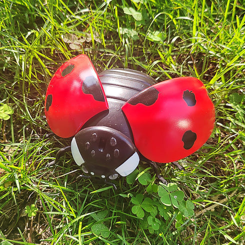 Remote Control Realistic Ladybug Toy - Fun Pet Teasing Prank