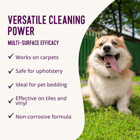 32 Oz Health Extension Eliminate Enzymatic Stain & Odor Remover, - Natural Ingredients, Safe for Pets & People