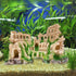 Antique Roman Column Ruin Aquarium Decoration - Large Beige Castle Cave for Freshwater and Saltwater