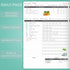 6 7x10 Clever Fox Fitness Journal PRO Daily Workout Planner with Meal Planner & Habit Tracker Gym Exercise Log Book