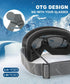 Ski Goggles for Men and Women, Anti-fog Snowboard Goggles with UV Protection