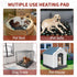 Dog Heating Pad 32x20in, Waterproof Pet Heating Pad with Smart Thermostat, Plush Fabric Cover for Whelping Supplies
