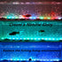 15 inches LED Aquarium Light, 2.5W Submersible Underwater Light with 21 LED Beads, 12 Colors, 19 Modes, IP68 Waterproof