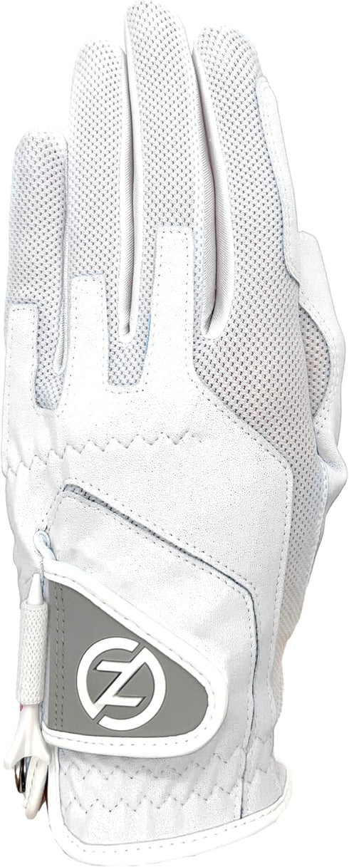Zero Friction Women's Universal Fit Compression-Fit Synthetic Golf Gloves