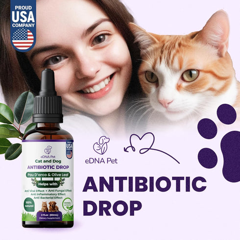 Herbal Supplements for Dogs & Cats | Health Supplies Drops | Herbal Remedy with Cranberry, Respiratory & Cold Drop