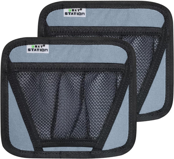 NEXT STATION 2 Pack Pistol Holder for Gun Safe,Mesh Pistol Holster with