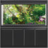 AWERT 72x24 inches Jungle Terrarium Background, Grass Flowers Trees Sunlight Reptile Habitat Vinyl Background