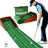 TiwisiTe Putting Green Indoor, Putting Mat with Automatic Ball Return - Solid Wood Structure No Humping, Suitable