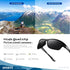 Polarized Sports Sunglasses for Men, UV400 Protection Wrap Around Goggles for Fishing Driving